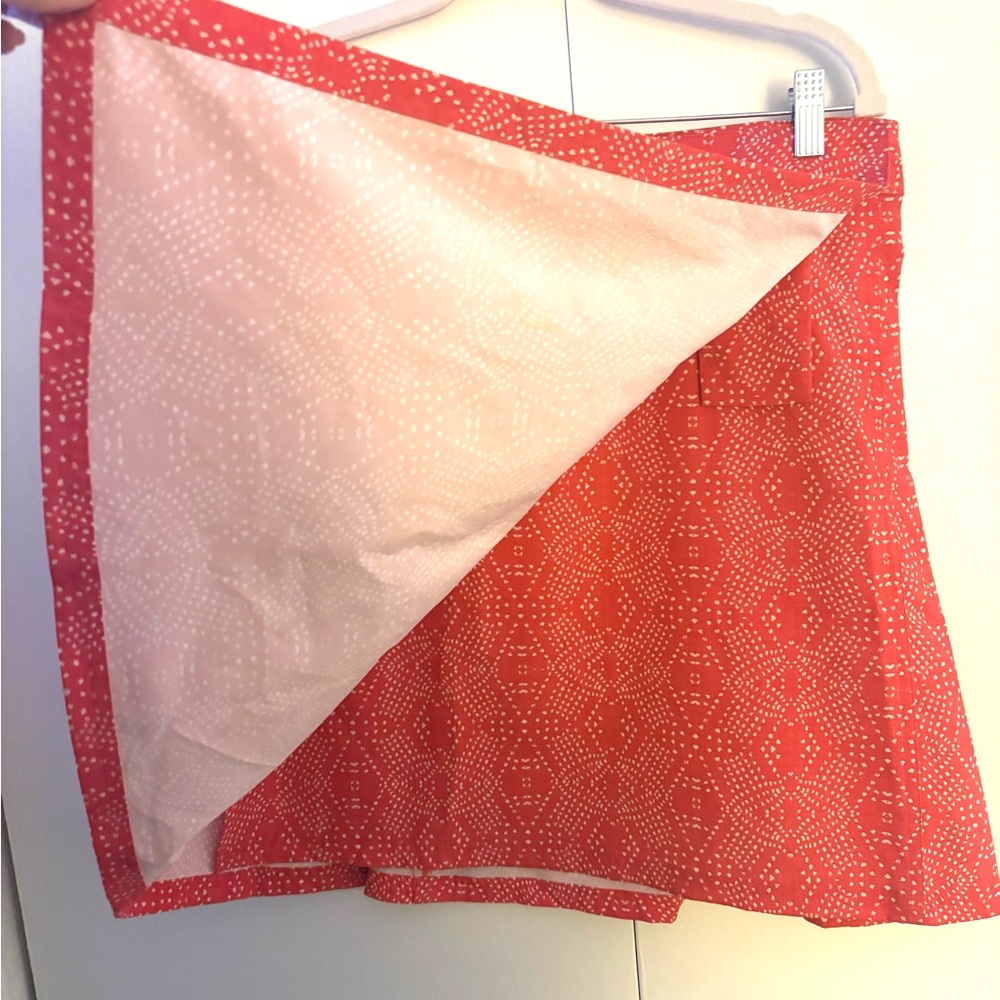 RipSkirt Hawaii Length 2 Wrap Skirt Coral Wanderlust Geometric Medium EUC - Picture 3 of 8